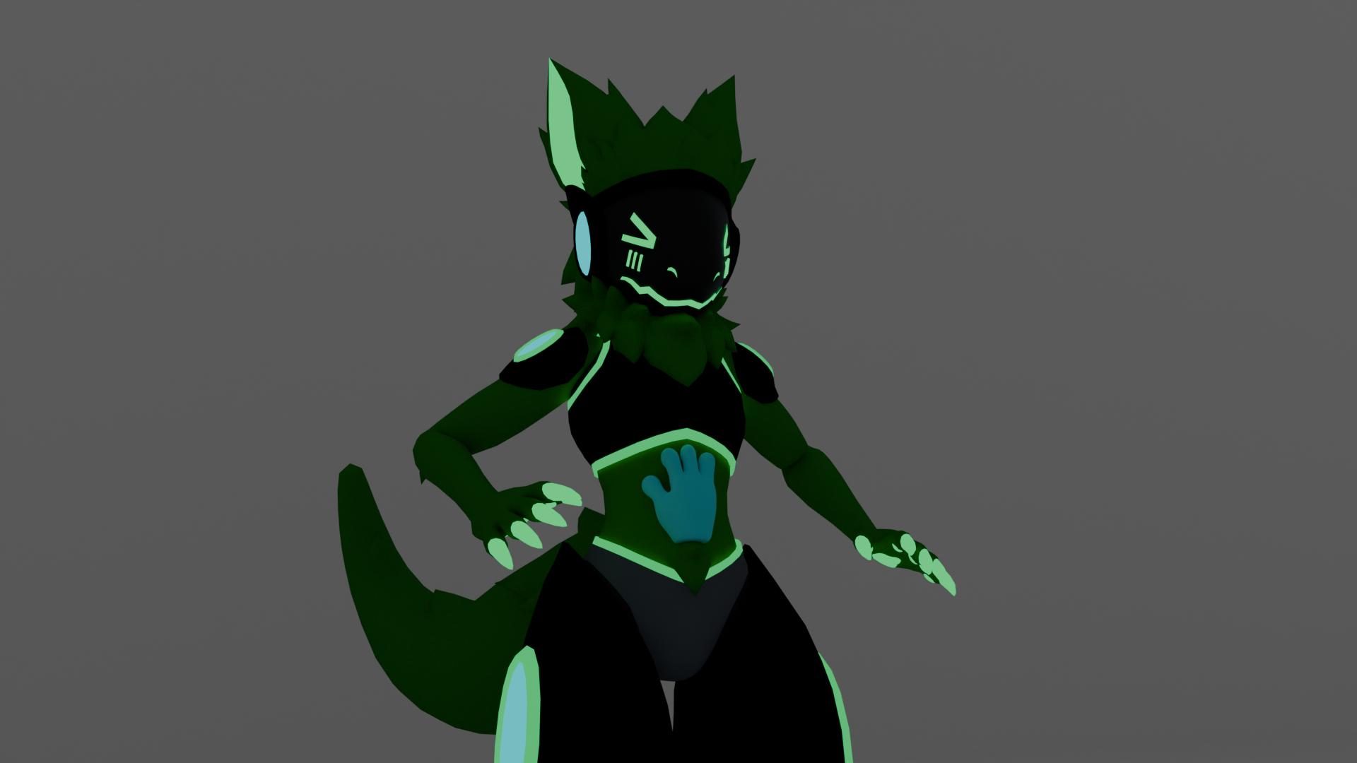 Blass Belly Rubs Render